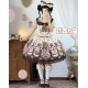 Good Night Mie Mie Chocolate Cat Blouse and JSK(Pre-Order)
